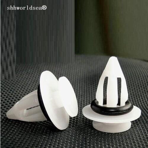 Shhworldsea auto plastic clip Foot plate buckle for bmw