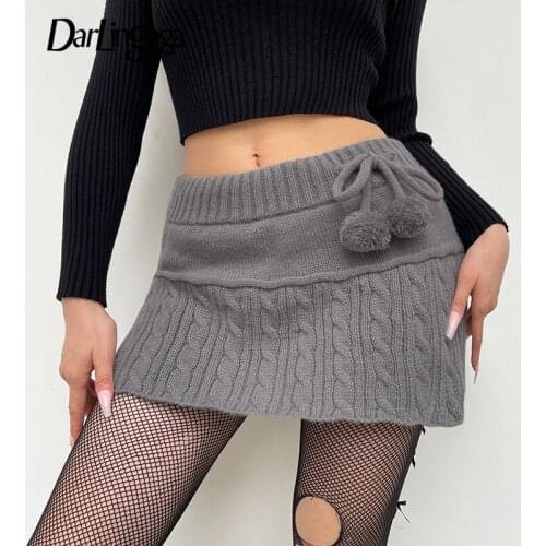 Женские трикотажные юбки Darlingaga China At AliExpress