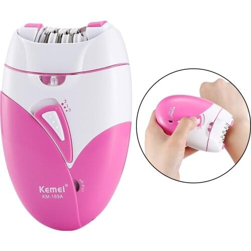 Deluxe Rechargeable Shaver Epilator Washable for Women Legs Bikini Female Epilator Shaver Hair Removal Legs Body Depilador