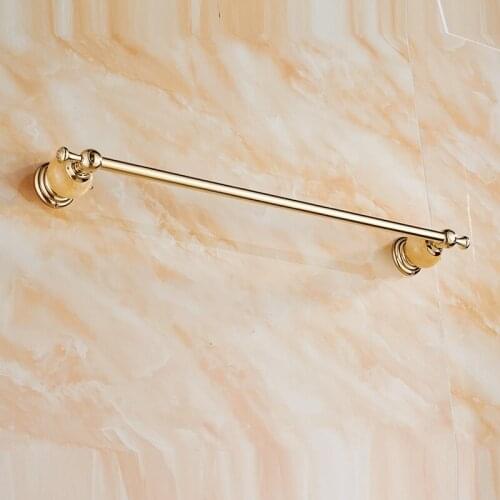European Bathroom Towel Rod Bathroom Tool New Style Towel Rack Gold Antique Bathroom Pendant