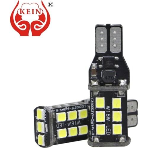 KEIN 2PCS w16w led t15 Canbus Error Free 2835 920 921 912 Reverse Light Parking Signal Lamp 15smd indicator Backup Brake Bulb