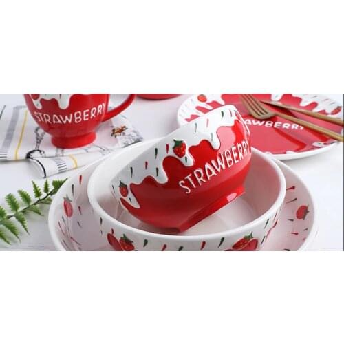 4.5 inch, embossed porcelain bowl, strawberry design, kitchen mini bowl for spice, ceramic bowl, bowl decorative, small bowls