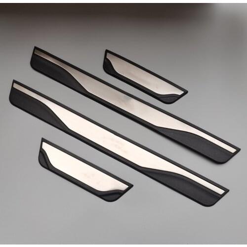 Car Door Sill Cover Accessories For Hyundai Tucson 5 N Line Auto Stainless Steel Scuff Pedal Protector Styling Sticker 2021 2022