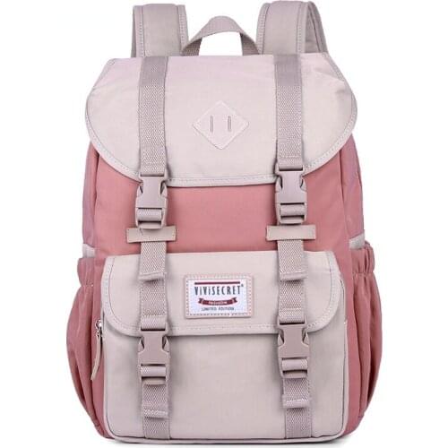 New Hot Multifunction Women Backpack High Quality Canvas Laptop Backpack Schoolbag for Teenager Girls Travel Bagpack