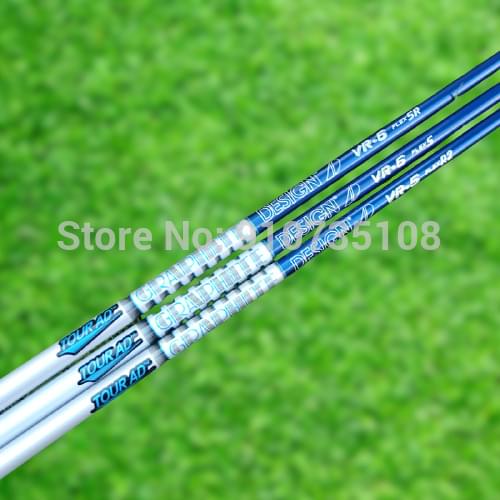 New Clubs shaft TOUR AD VR-5 VR-6 Graphite shaft Regular SR or Stiff Flex golf drive fairway woods shaft Free shipping