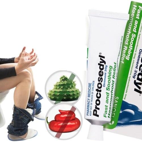Original Australia Proctosedyl Effective external internal haemorrhoids Gel 30g Men Women Health associated anorectal conditions