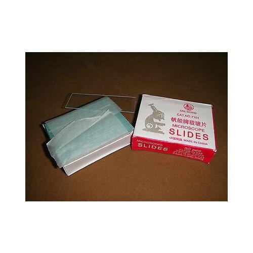 Microscope Slides,1"X3"(25.4X76.2),Thickness Is 0.8-1.0MM,50PCS,lab Glass