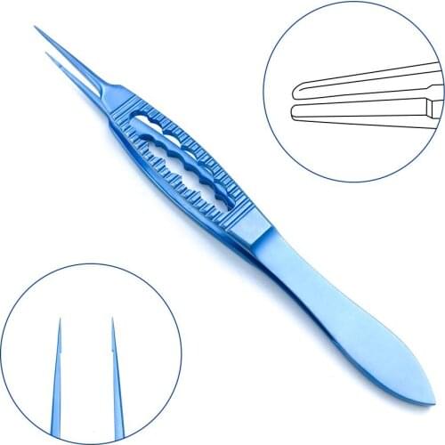 Tying Forceps Great titanium Straight Tying Forcep 102mm ophthalmic surgical instrument