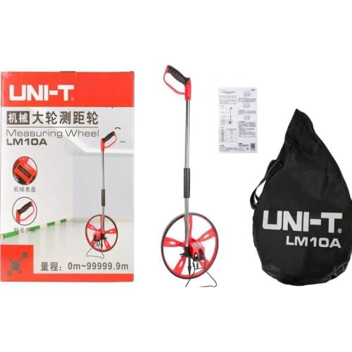 UNI-T LM10A/LM10B/LM10C Mechanical Ranging Wheel Digital Quantitative Road Pusher