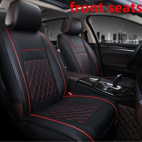 Universal PU Leather car seat covers For Suzuki Swift Wagon GRAND VITARA Jimny Liana 2 Sedan Vitara sx4 auto accessories styling