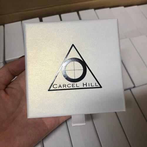 Custom Personal Logo Box White Craft Pull-out Box Drawer Box Bangle Bracelets Necklace Rings Gifts Decoration Storage Package