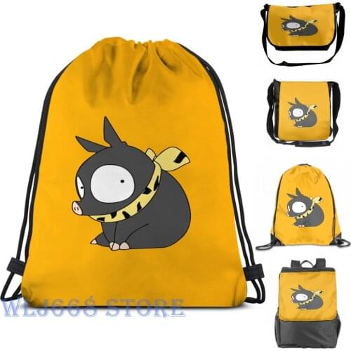 Funny graphic print shoulder Bags women P-chan (Ranma 1 2) Single shoulder backpack travel for men Gym Bag