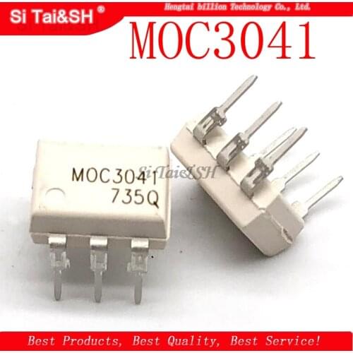 10PCS MOC3041 DIP6 DIP Optocoupler new original
