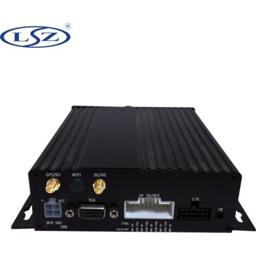 2.0MP AHD 1080P Dual SD Card GPS 3G 4Ch Mobile DVR for Car Trailer Truck Taxi School Bus