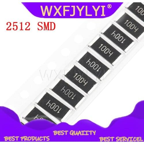 50Pcs 2512 SMD chip fixed resistor 1% 1W 0.1R 0.01R 0.05R 0.001R 0.33R 1R 0R 10R 100R 2W 0.001 0.01 0.1 0.33 0.05 1 0 10 100 ohm