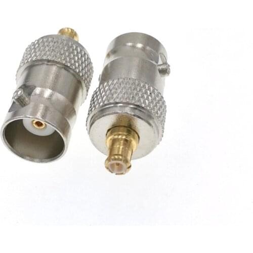 BNC Female Jack To MCX Male Plug RF Adapter Connector For GPS Antenna TV-Tuner
