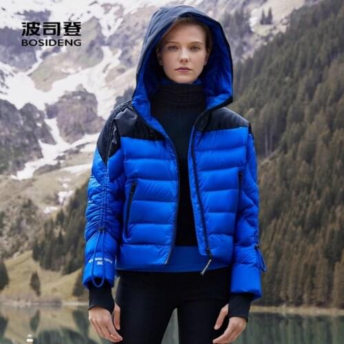 Женские синие куртки Bosideng China At AliExpress