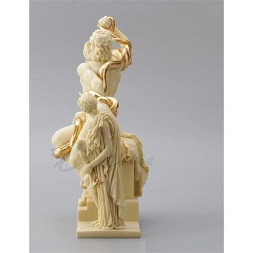 European Creative Greece Figure Art Sculpture Laocoon and His Sons Statue Resin Craft Home Decoration Character figurine