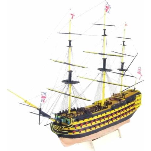 HMS Victory 1765 Western Wooden Sailboat British Royal Navy Ship model kit