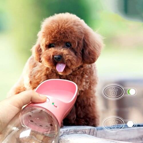 Feeding Tools Dog Drinking Fountain Pet Environmental Drinking Cup Portable Travel Water Bottle Accompanying Cups