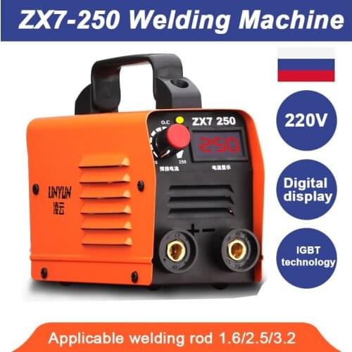 RU EU Delivery 220V Welding Machine Compact Mini MMA Welder Inverter welding semiautomatic