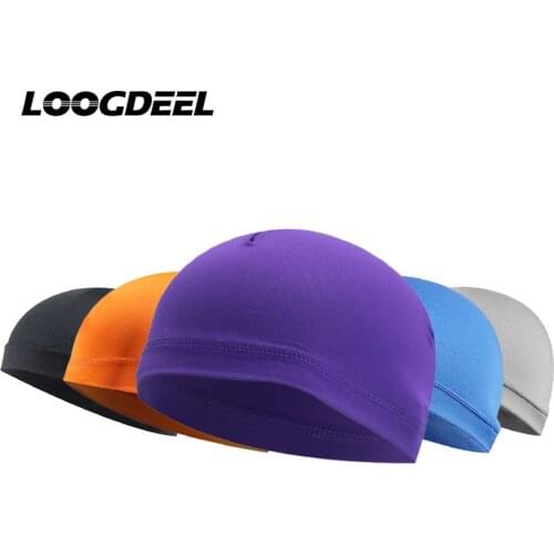 LOOGDEEL Cycling Cap Lightweight Breathable Skin-friendly Windproof Anti-UV Head Scarf Outdoor Sports Running Walking Hats