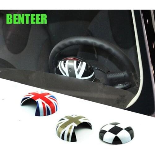 Mini cooper S R55 R56 R60 clubman countryman peaceman roadstar car steering wheel sticker