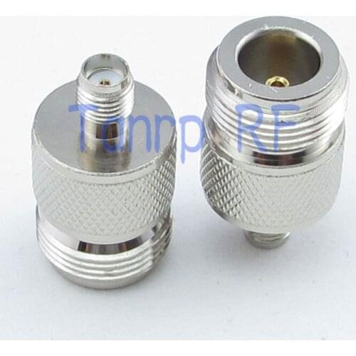 Wholesale N female jack to SMA female jack RF coaxial connector adapter cable