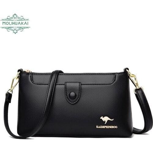 Simple Fashion Brand Designer Bag Ladies Shoulder Bag Wallet Original High Quality PU Leather Messenger Bag Elegant Female Bag