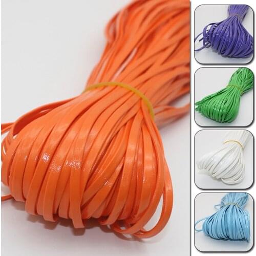 5meter 2/3/4mm Flat Suede Soft PU Leather Cord Rope Thread Braiding String for Jewelry Making Craft for DIY Bracelet Necklace