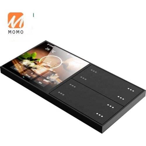 Smart Home Building Automatic System New Series Touch Screen Smart Wall Switches