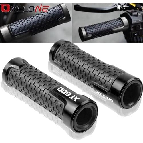 Universal 22mm Motorcycle Hand Grips Accessories CNC Aluminum Handle Bar Handlebar Hand Grip For YAMAHA XT600 XT 600 1984-1986