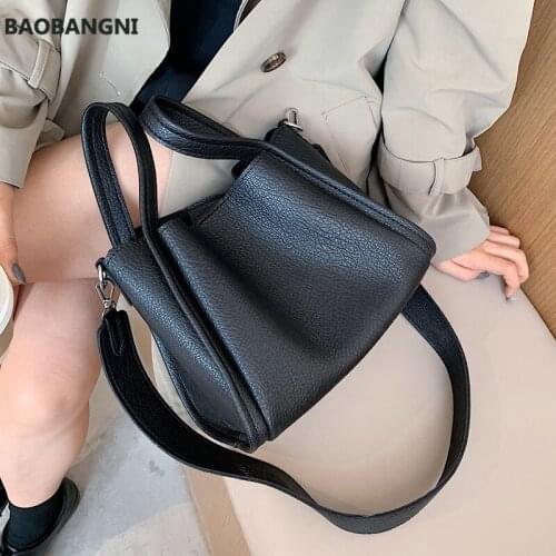 Casual Cute Small PU Leather Crossbody Bags for Women Winter Shoulder Handbags Female Travel Totes Ladies Hand Bag