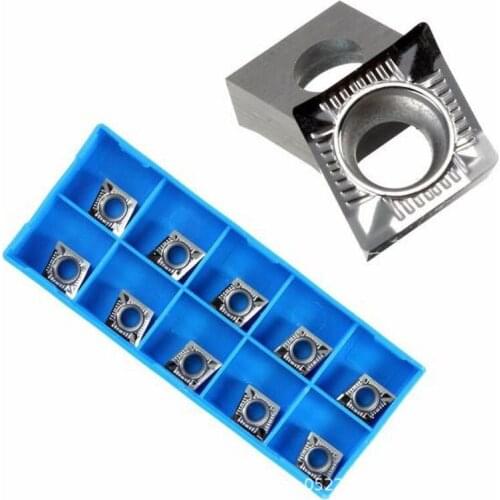 10pcs Carbide Insert CCGT060204-AK H01 Inserts CNC Turning Tool Used for Aluminum Boring Inserts