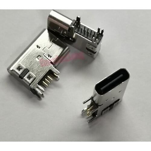 20PCS/Lot Type-C 14P/14Pin Side-insertion USB Female Jack/Socket Connector For Charging