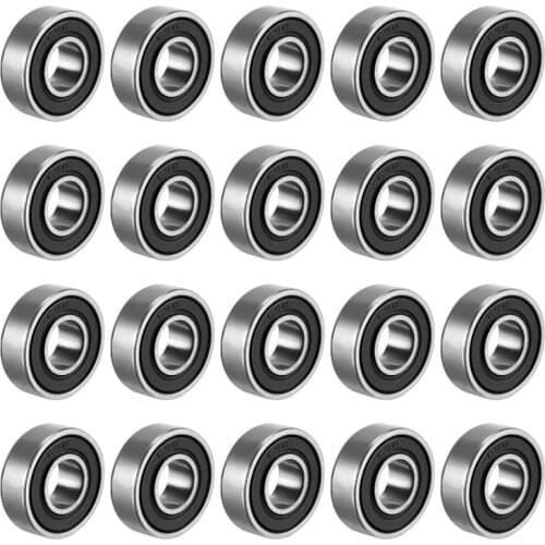 698RS 698ZZ Deep Groove Ball Bearing Double Sealed8mm x 19mm x 6mm Bearing Steel Bearings (Pack of 20)