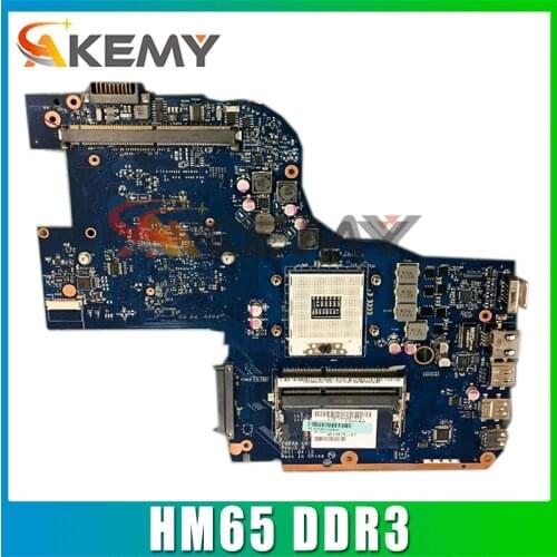 Akemy PGRAA LA-7191P K000126510 for TOSHIBA Qosmio X770 X775 Laptop Motherboard HM65 DDR3 with graphics slot