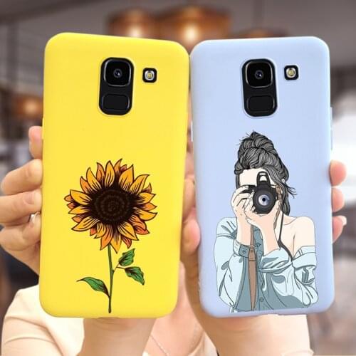 For Samsung Galaxy J6 2018 Case J600F Soft Slim Cute Silicone Cover For Samsung Galaxy J6 Plus J6+ J610F Phone Case Coque Bumper