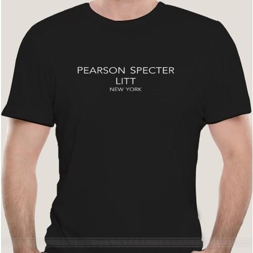 Suits Pearson Specter Litt Logo T shirt suits pearson specter litt logo harvey mike law new york firm