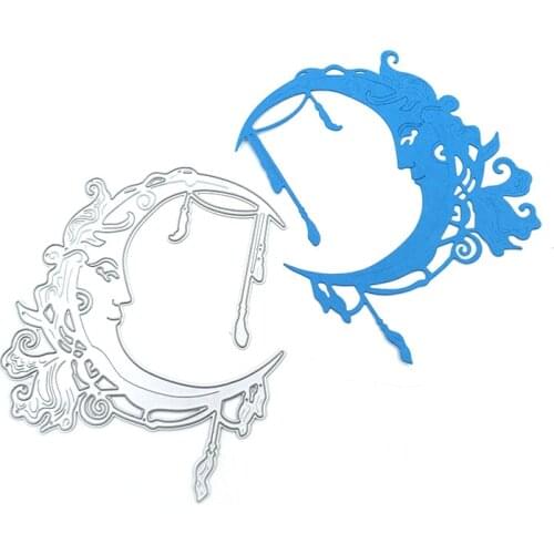 Julyarts Moon Metal Cutting Dies for Scrapbooking New 2021 Scrapbook Album For DIY Scrapbooking Decorative Embossing Handcraft