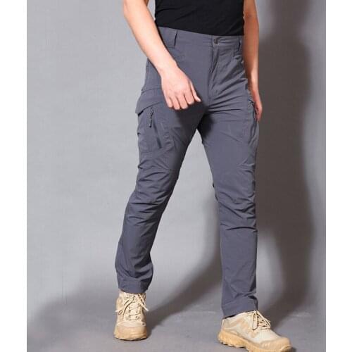 Mens Hiking Pants Cargo Pants Military Tactical Pants Outdoor Sports Trekking Camping Multi Pocket Cotton Pants Trousers