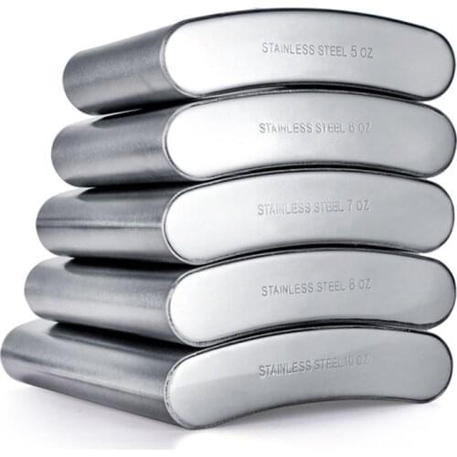 Stainless Steel Hip Liquor Flask Whiskey Alcohol Pocket Wine Bottle Hip Flask