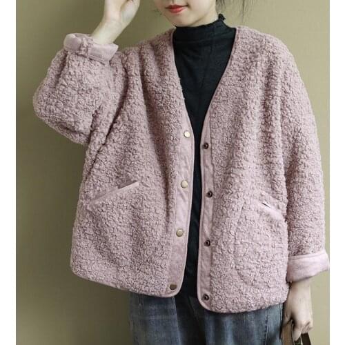 Okkdey Long Fur Coats