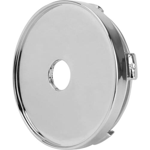 LEEPEE Car Wheel Cover 60mm ABS Chrome Dust Cover Wheel Center Cap No Logo Tire Accessories Auto Hubcaps Cover Silver