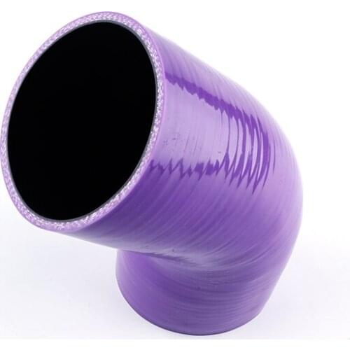 3.5" 3-1/2" 89mm 45 Degree Elbow Silicone Hose Turbo Intake Pipe