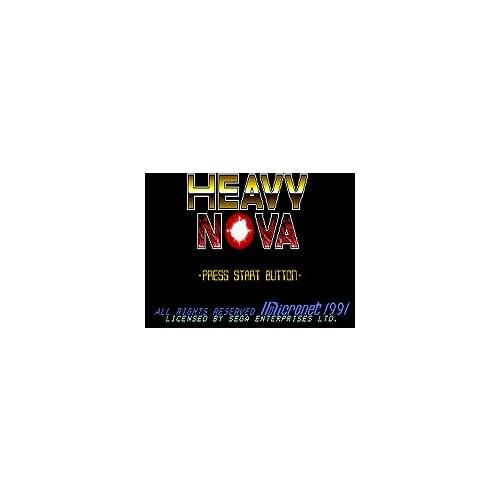 Heavy Nova 16 bit MD Game Card For Sega Mega Drive For Genesis