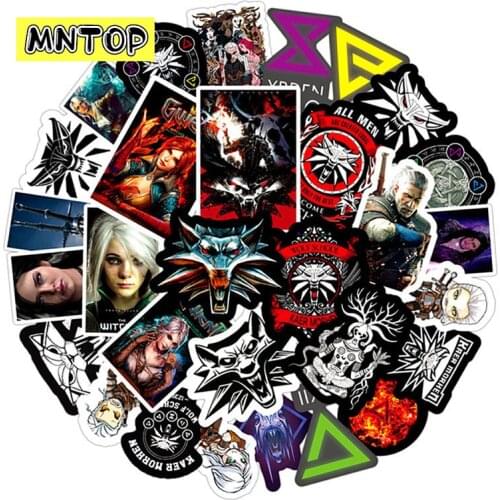 10/30/50Pcs/set American Fantasy Game Cartoon Waterproof Stickers For Luggage Skateboard Snowboard Laptop Scrapbook Motorcycle