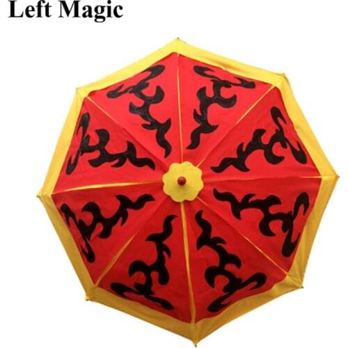 Umbrella Changes Color (Twice Changes) Parasol Production Magic Magic Trick Illusion Stage Magic Props Accessory