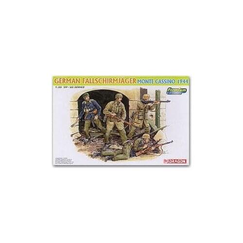 1/35 scale model Dragon 6409 German Air Force 1st paratroopers division Monte. Casino 1944 hardcover version