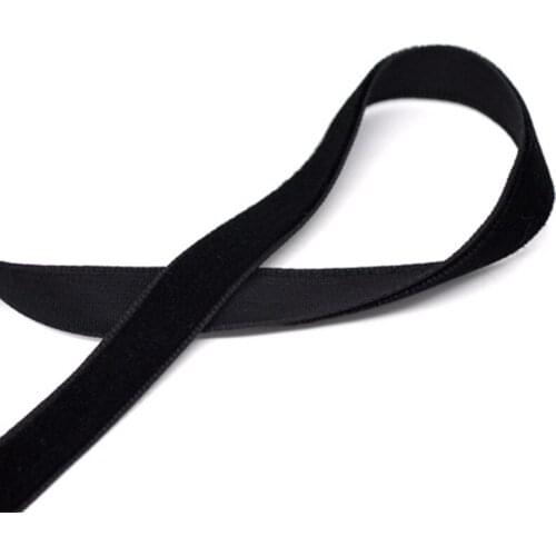 10 Yards(9M) Black Velvet Ribbon 3/8" Wide Ruban DIY Crafts Jewelry Making Decoration Findings